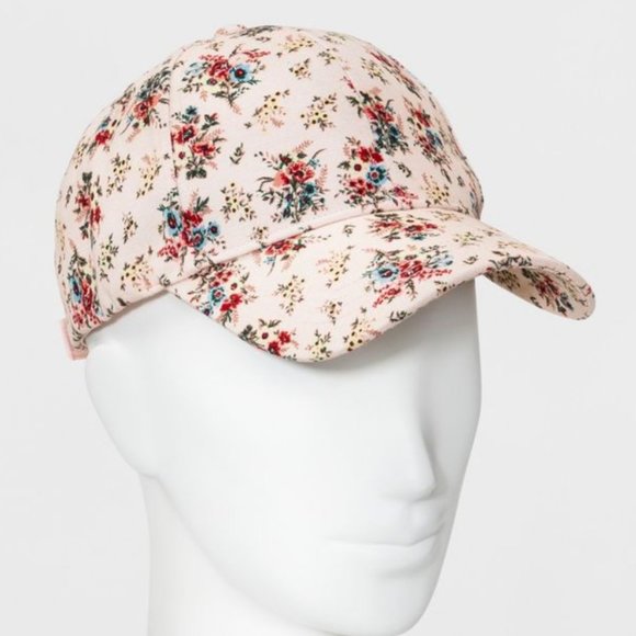 wild fable Accessories - NWOT Pink Floral Baseball Cap!